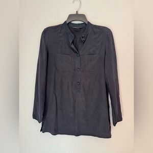 Marc Jacobs 100% Silk Womens Black Top - Size 6